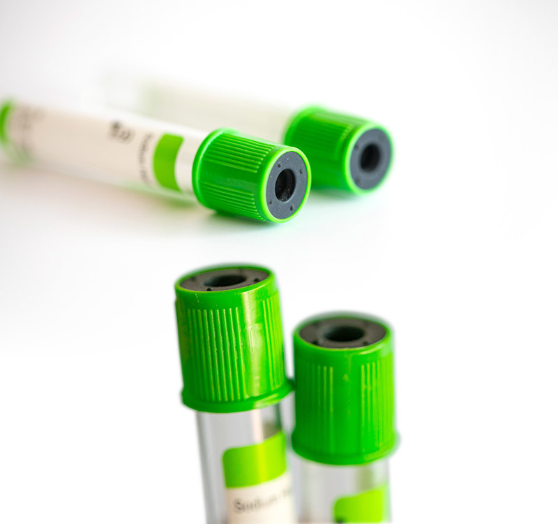 Heparin Tube Green Cap Blood Collection Tube