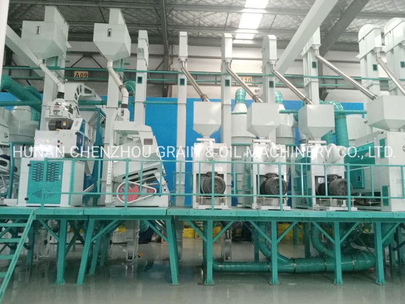 Clj Hot Sale 50-150t/D Complete Paddy Processing Line