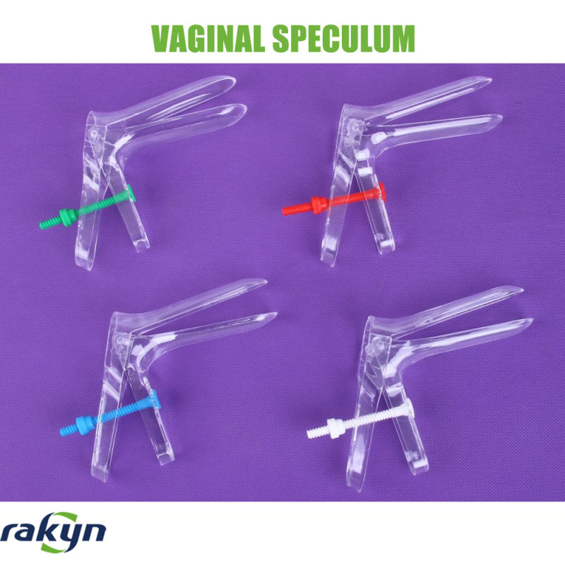 Medical Supply of Disposable Sterile Vaginal Speculum with Screw