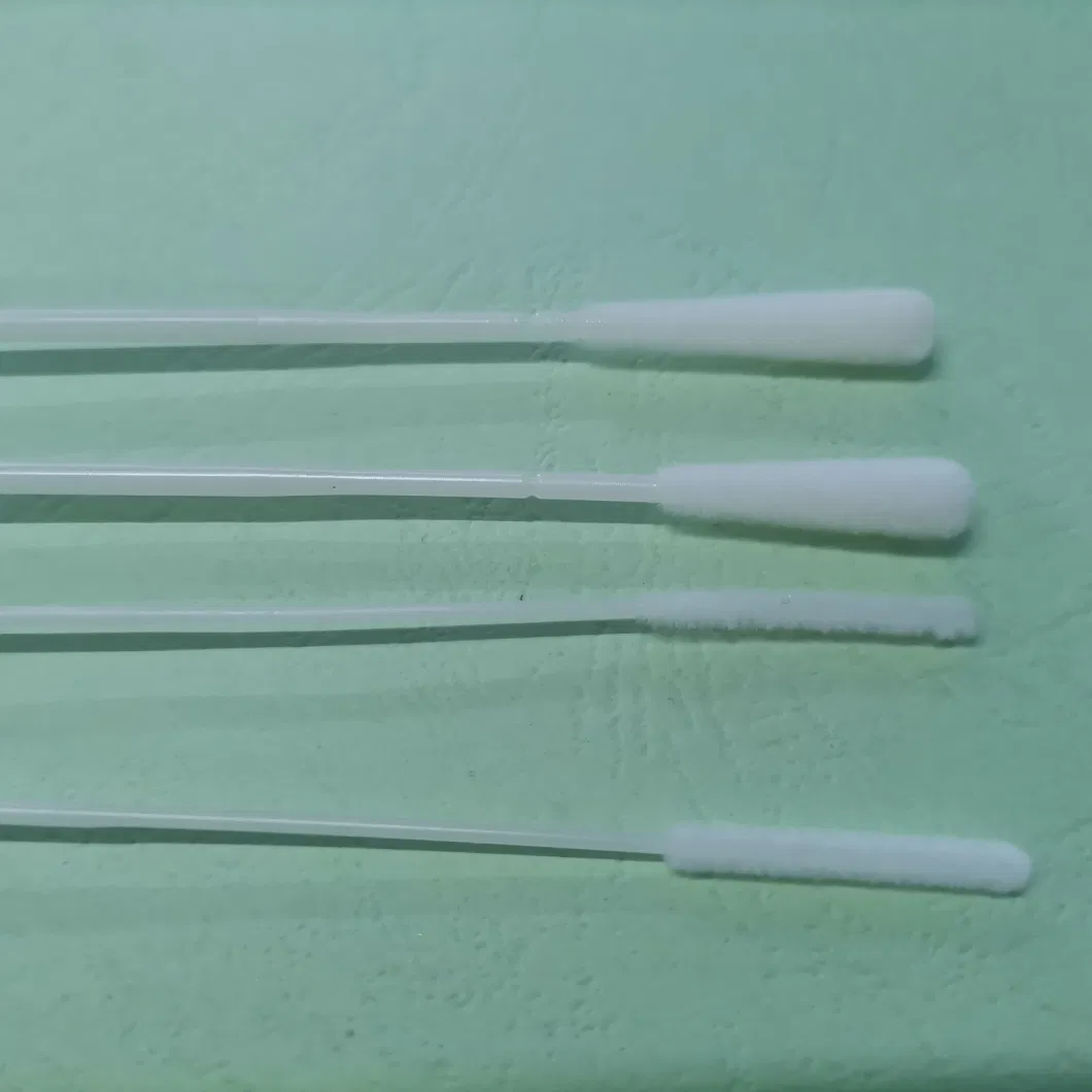 Disposable Flocking Swab, Culture Media Nasopharyngeal Nylon Flocked Swab, Virus Sampling Swab Kit