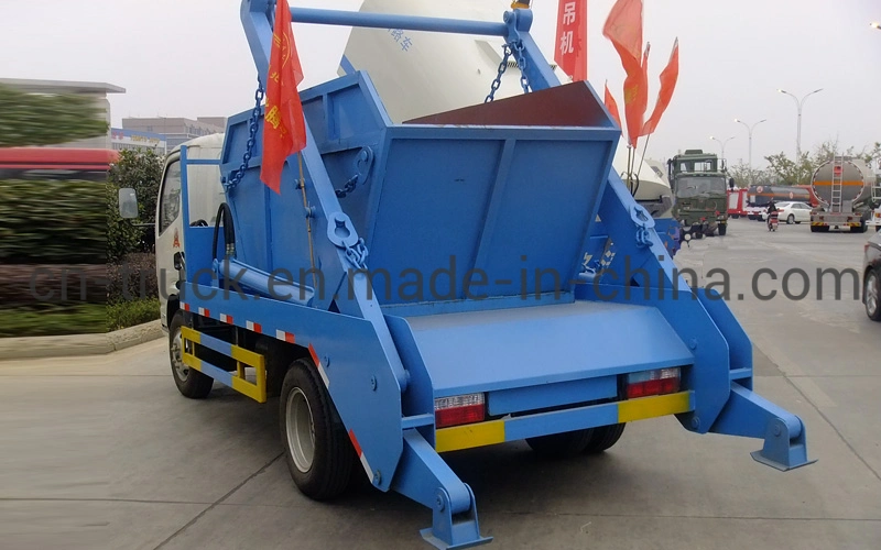 4cbm 5cbm 3mt 4mt Small Size Garbage Collector Container Garbage Truck