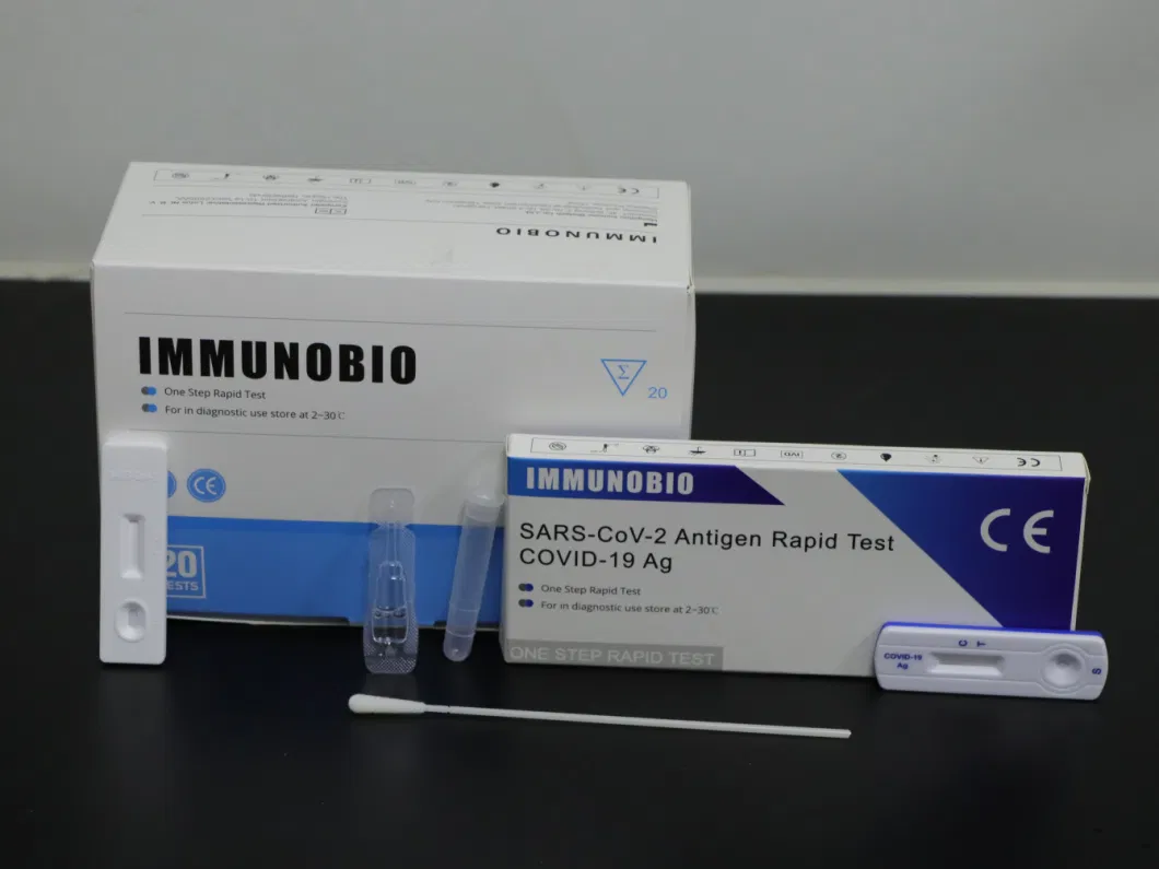 Immuno Coil 19 Test Antigen Rapid Test Kit Saliva Rapid Diagnostic Test