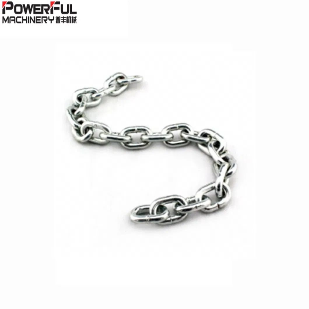 DIN5685A Short Link Chain Without Bur