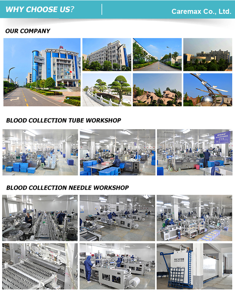 Medical Disposable Tube Lavender Vacuum Blood Collection Tube