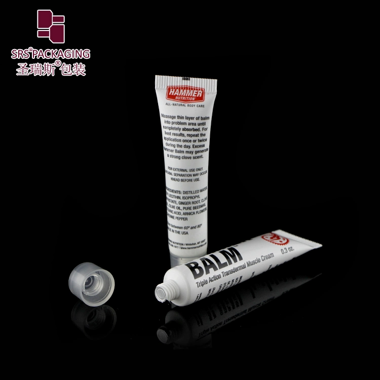 Mini Cosmetic Plastic Tube 3ml 5ml For Face Cleanser