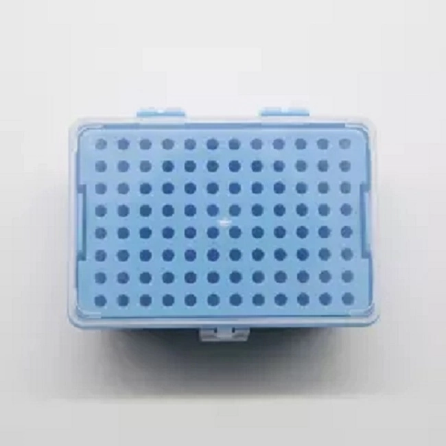 Wholesale Plastic 96 Wells Holes 10UL Pipette Tips Box Laboratory Plasticware