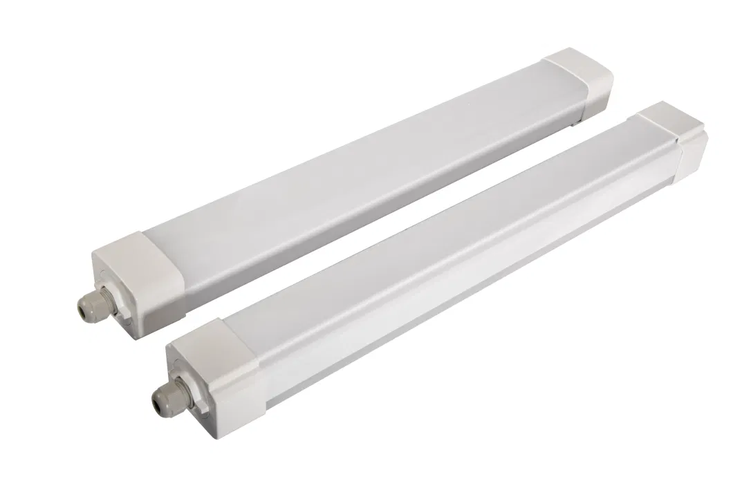 Best Sale Factory LED Batten Linkable Light Tube/ Flat LED Tube LED Tri Proof Linear Lightings