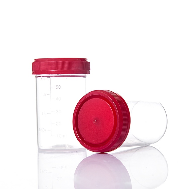 Urine Cup Disposable Urine Container 60ml Urine Specimen Cup