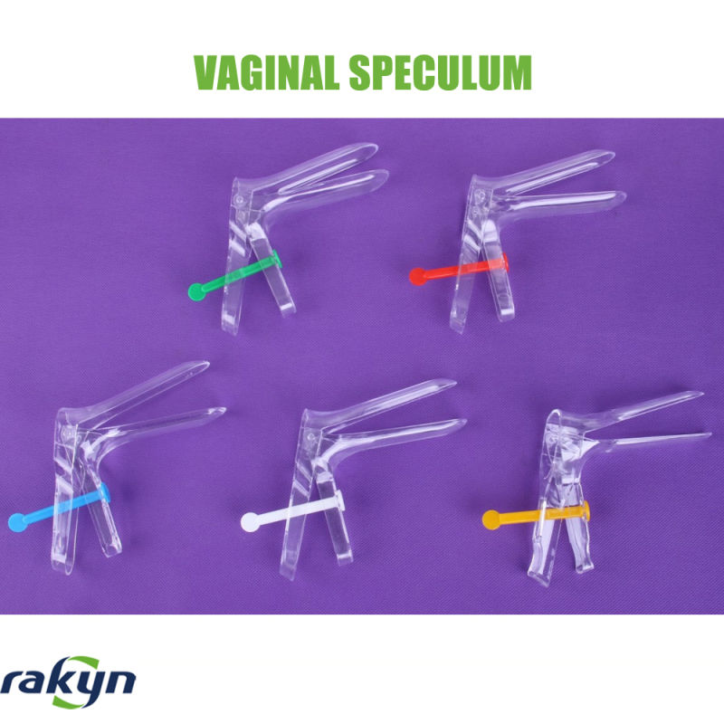 Medical Supply of Disposable Sterile Vaginal Speculum with Screw