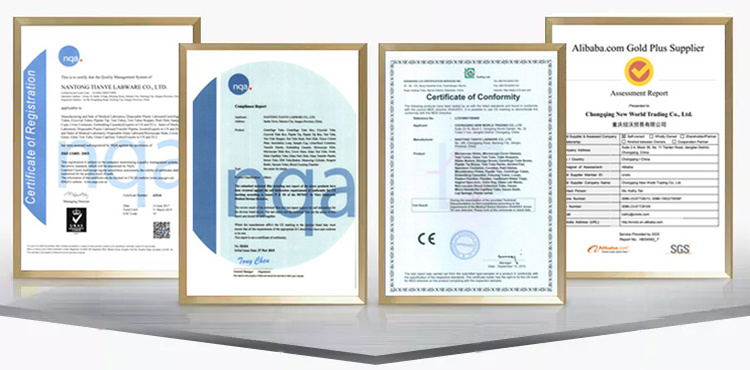 Dnase & Rnase Free 0.2ml 96 Well PCR Reaction Tube Culture Plate