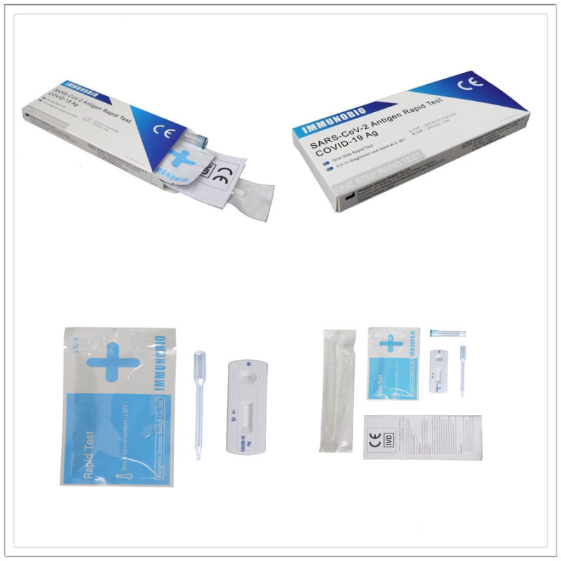 Cov 19 Rapid Test Kit Antigen-Antibody Test Kit CE/White List