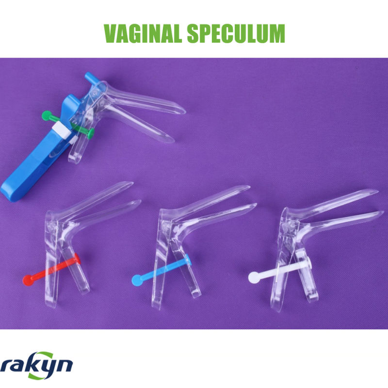 Medical Supply of Disposable Sterile Vaginal Speculum with Screw