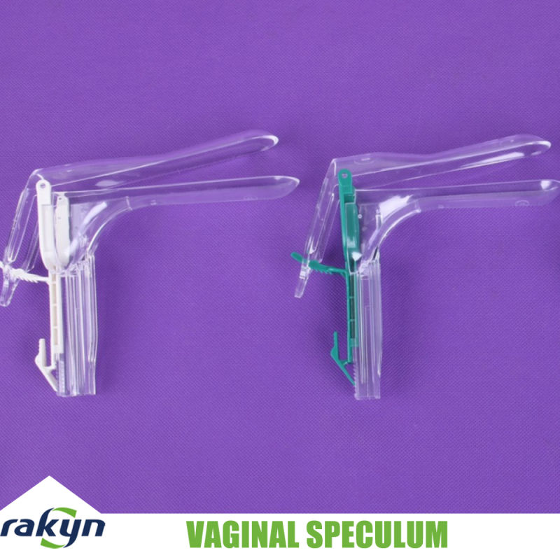 Medical Supply of Disposable Sterile Vaginal Speculum with Screw