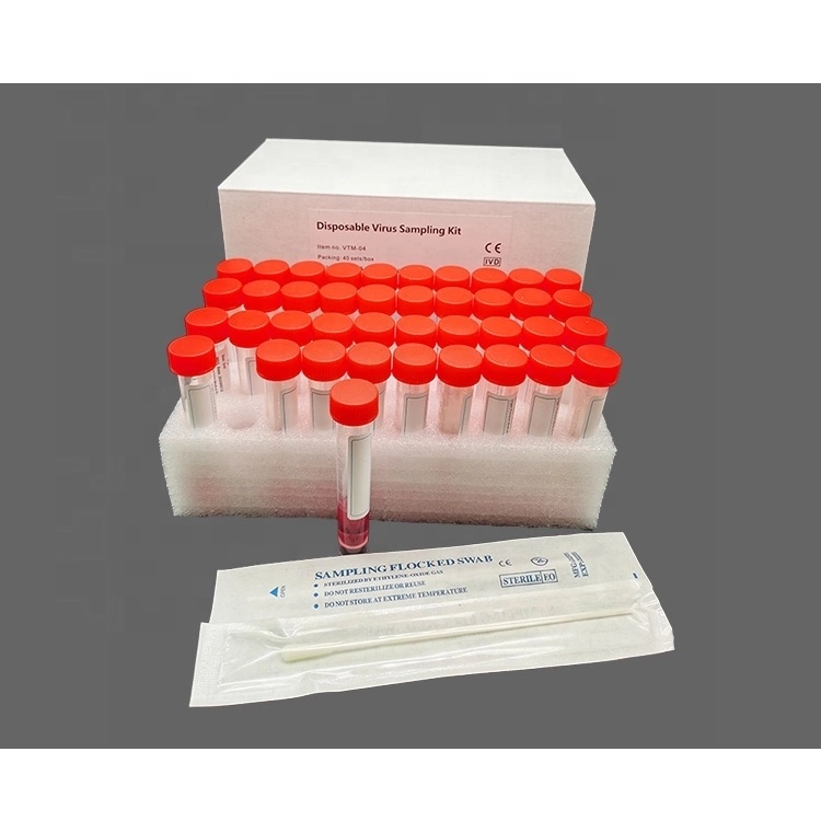 Medical Sterile Oropharyngeal Nasal Throat Flocked Swabs