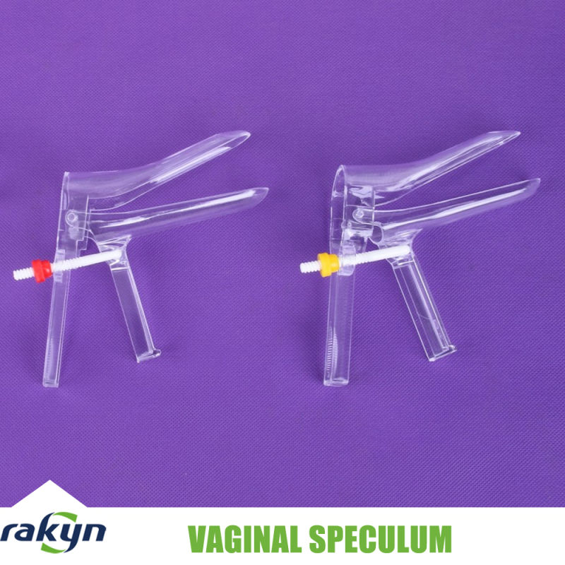 Medical Supply of Disposable Sterile Vaginal Speculum with Screw