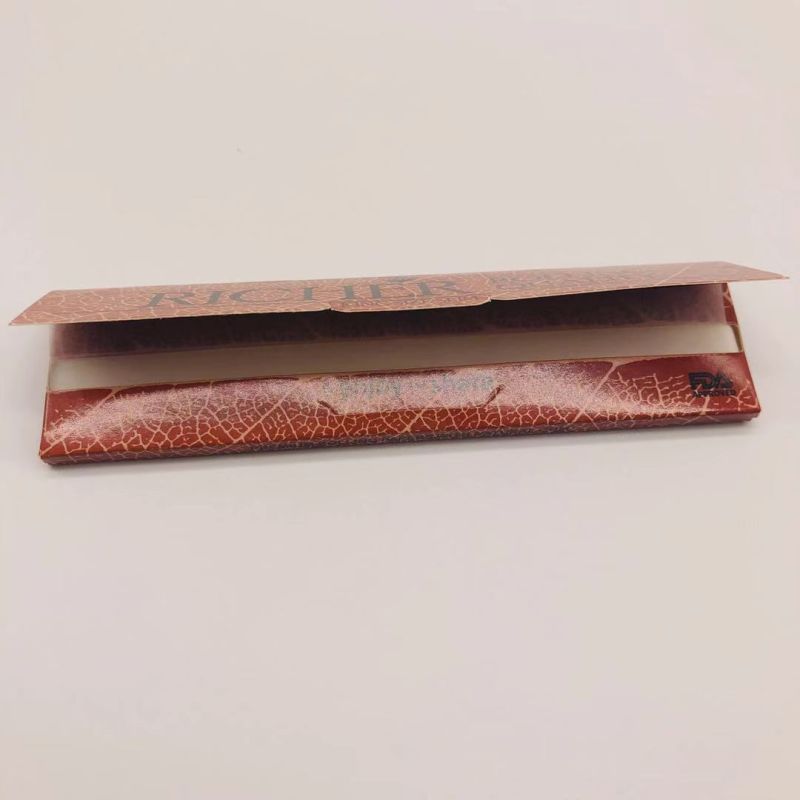 Customized Rolling Paper with Filter Tips Closure by Tab with Watermark