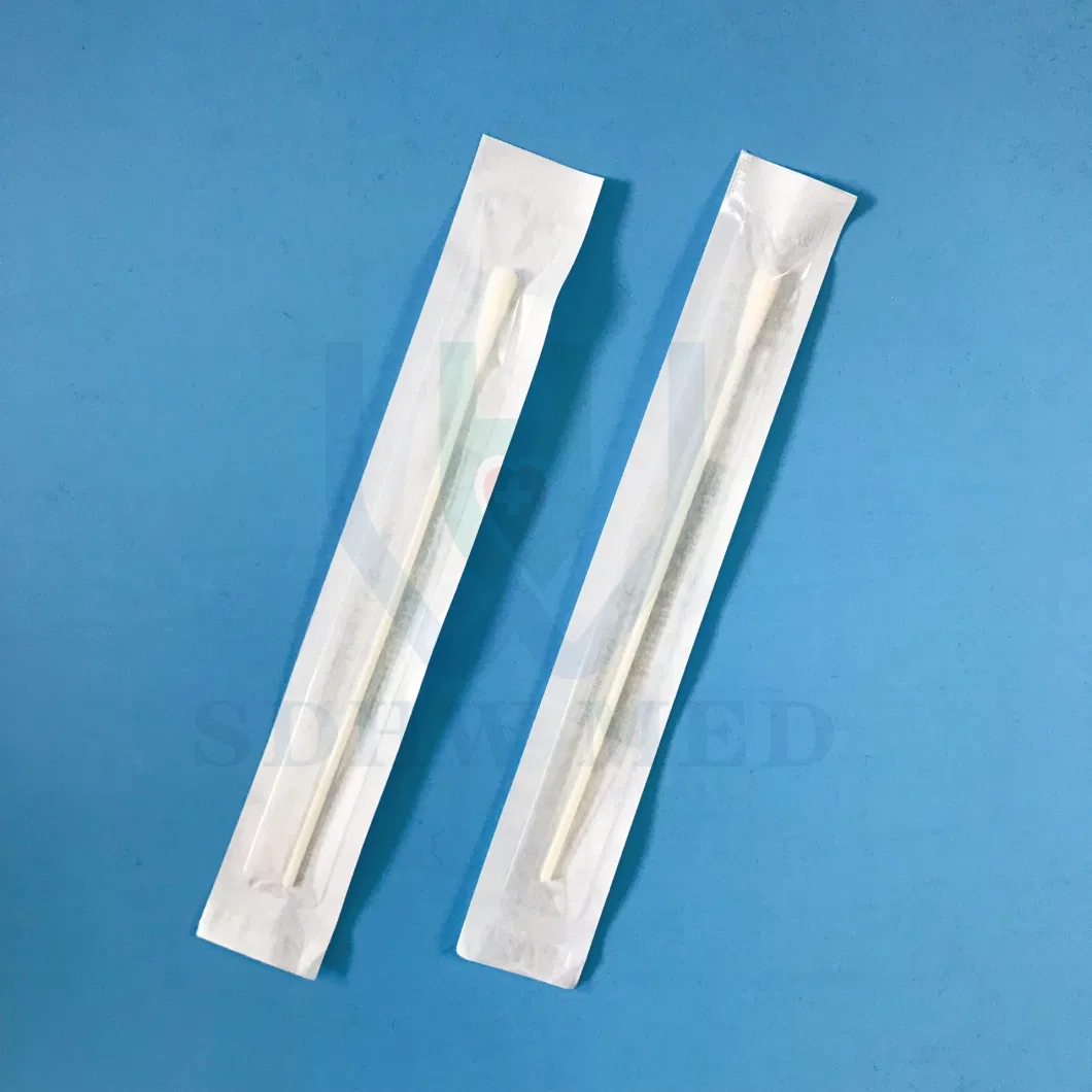 Transport Vials Viral Media Swab with 2 Test Flock Nasopharyngeal Throat Swab