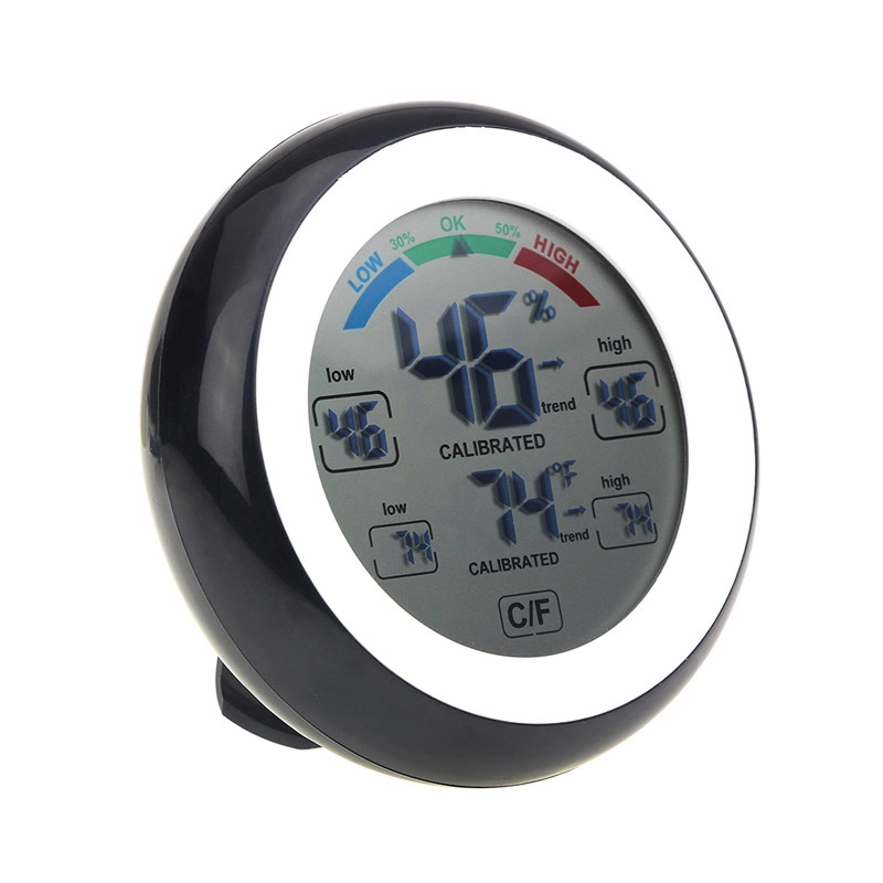 Kh-Th023 Digital Indoor Thermometer & Hygrometer with Max/Min Temperature and Humidity Recorder