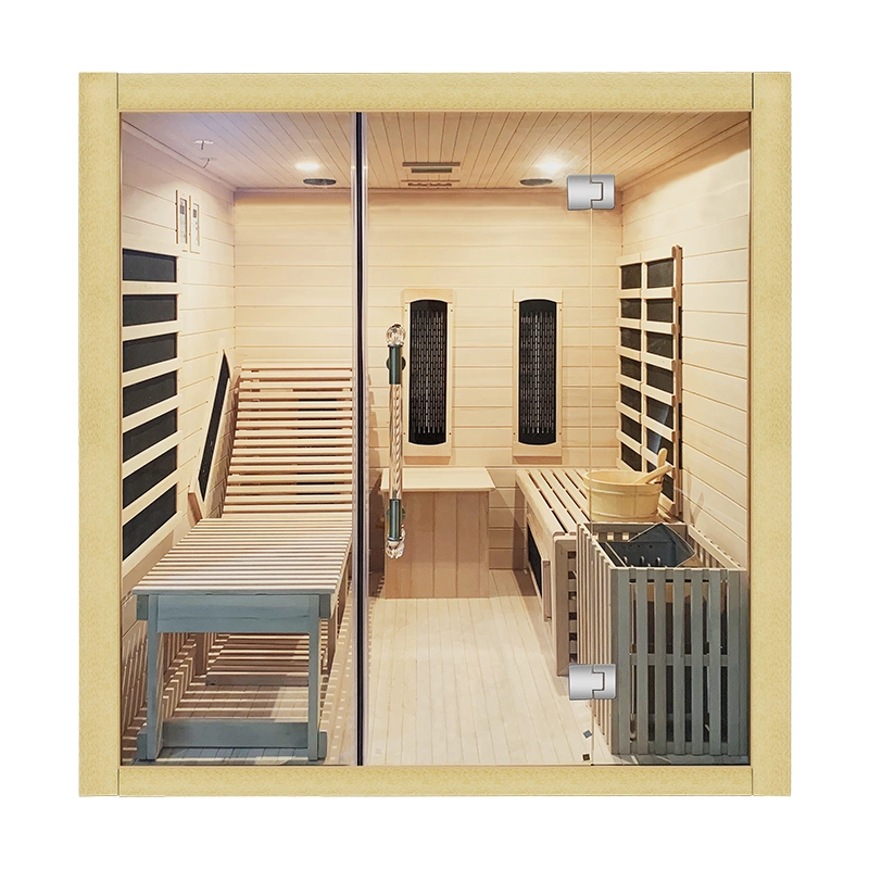Factory Supplier Infrared Sauna Room, Indoor Fir Sauna Room, Indoor Far Infared Sauna Made in China