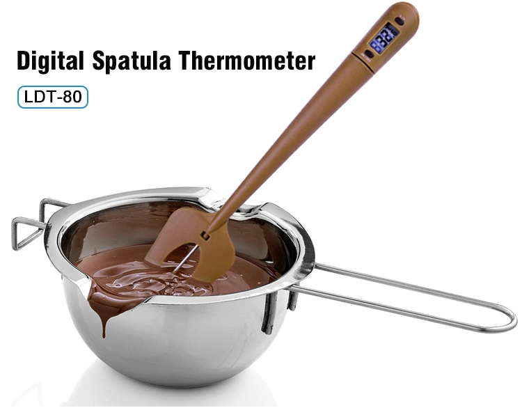 Digital Kitchen Household Candy Chocolate Cooking Thermometer with Spatula