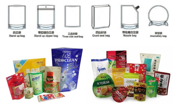 Best Sell 8 Station Small Candy Premade Pouch Rotary Packing Machine