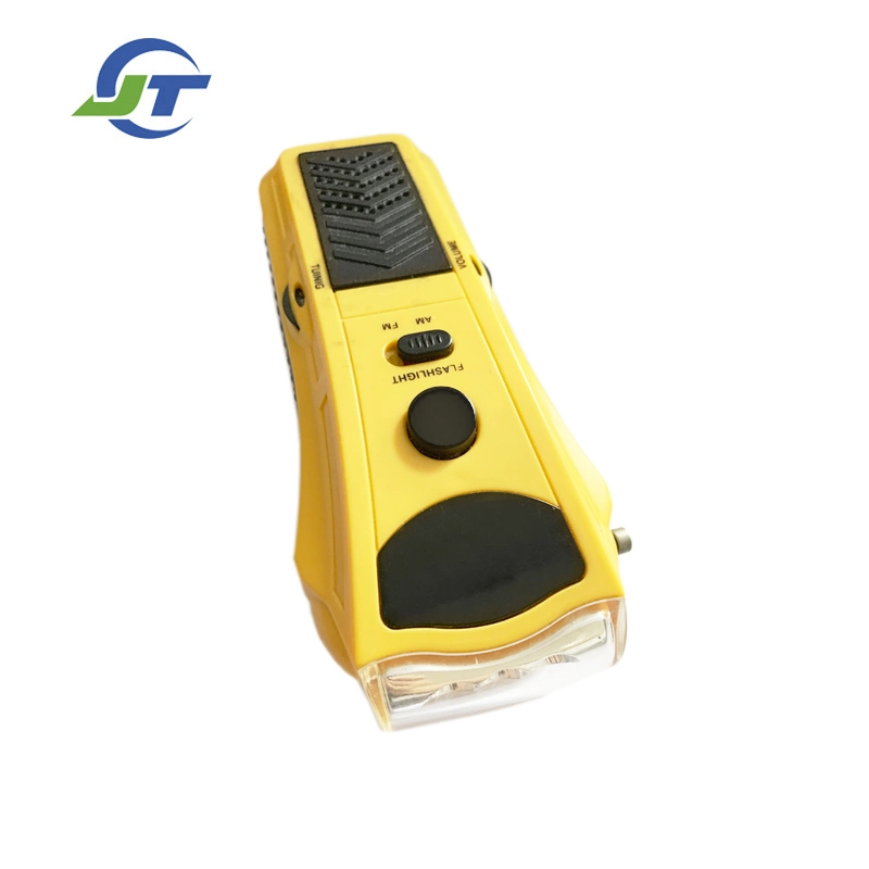 Hand Crank Dynamo Rechargeable Wireless Weather Station Handheld Radio