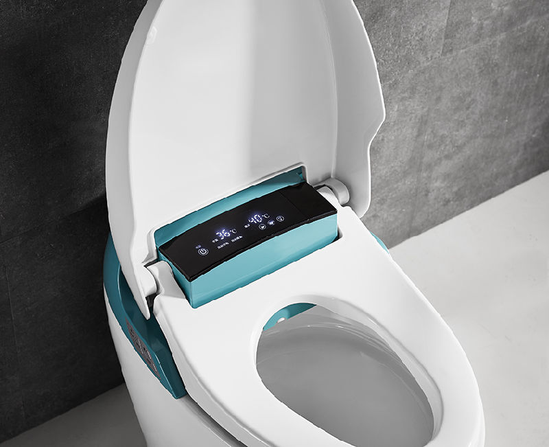 Eco-Friendly Water Closet Automatic Induction Intelligent Toilet in Colors