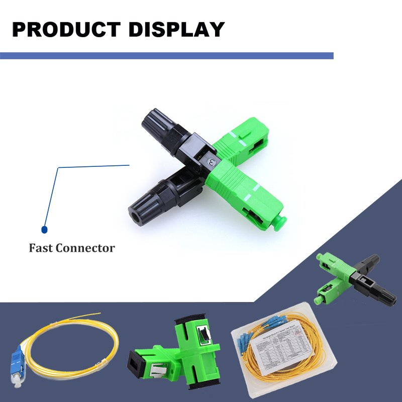Free Sample Sc Singlemode Fiber Fast/Quick Connector