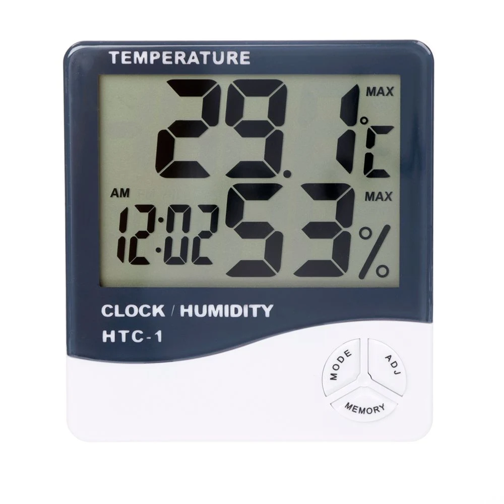LCD Thermo-Hygrometer HTC-1