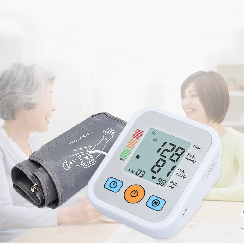Upper Arm FDA CE Electronic Digital Sphygmomanometer Blood Pressure Monitor