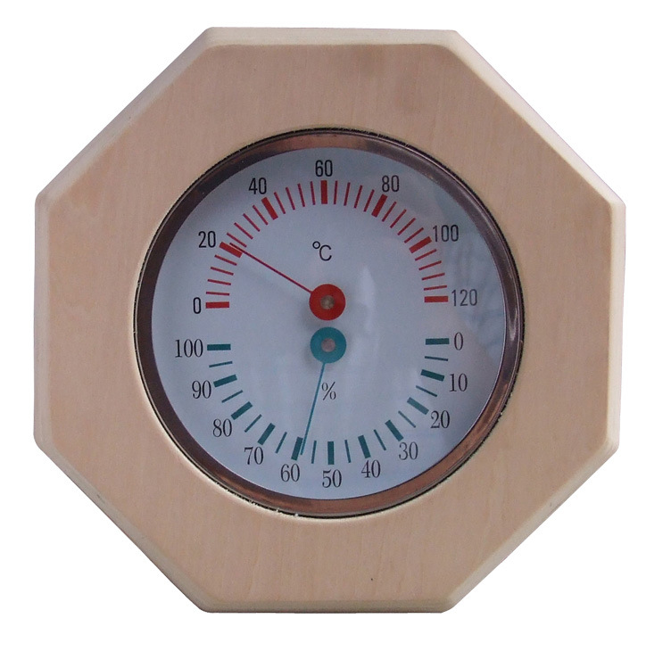 Dial Hanging Room Temperature Measuring Hygrometer Sauna Thermometer