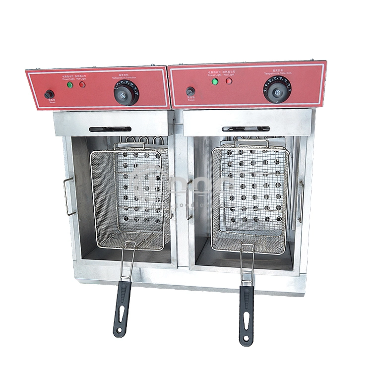 Hot Sales Commercial Countertop Stainless Steel Donut Deep Fryer Potato Fry Maker Food Equipment