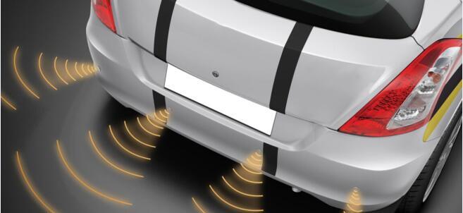 6 Front/Rear Ultrasonic Sensors Universal Car Parking Sensor System