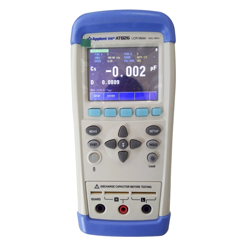 At826 Portable Lcr Meter Digital ESR Meter Capacitance Meter Resistance Meter