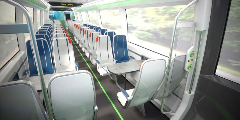 Railway Sleeping Car Interior for Coach/Lrt/Emu/Metro/Subway