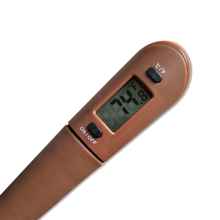 Digital Food Thermometer with Silicone Spatula for Chocolate