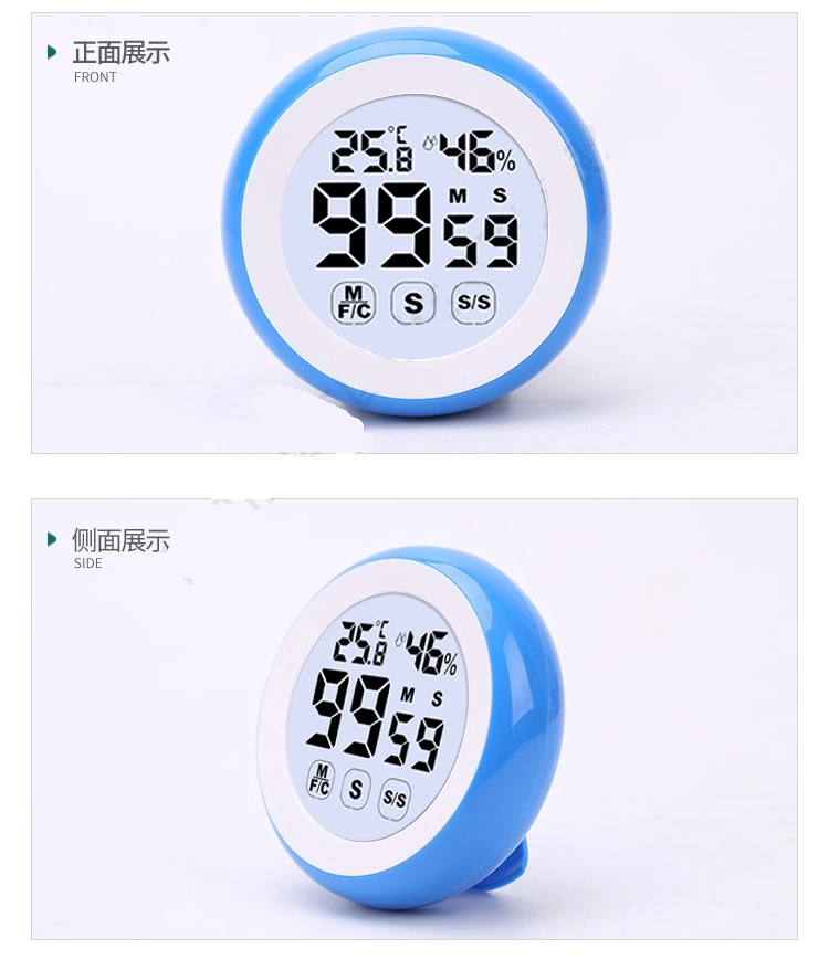 Single Digital Event Timer with Thermo Hygrometer for Children Bedroom