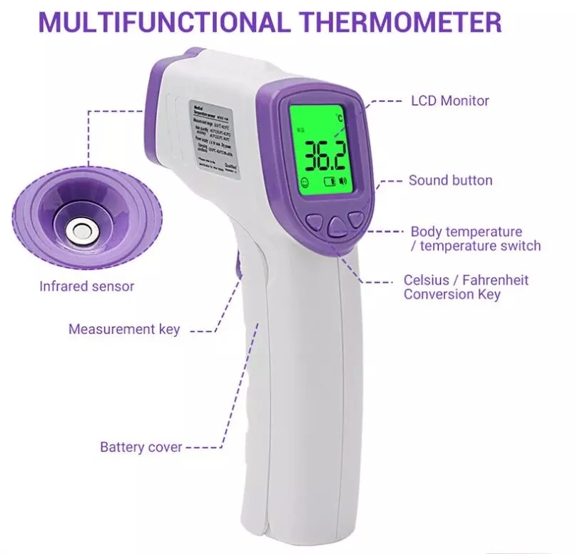12V Infrared Digital Thermometer for Baby Product Name Digital Thermometer