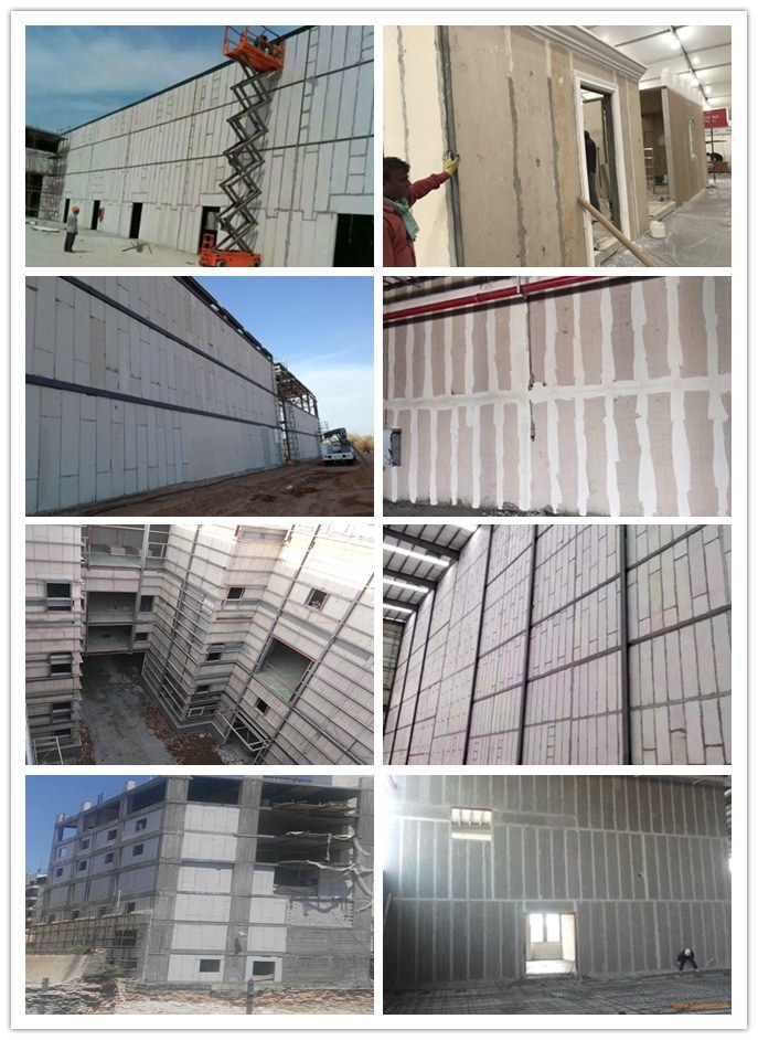 Eco-Friendly EPS Cement Lightweight Economic Sandwich Panels for Outside/Inside Wall