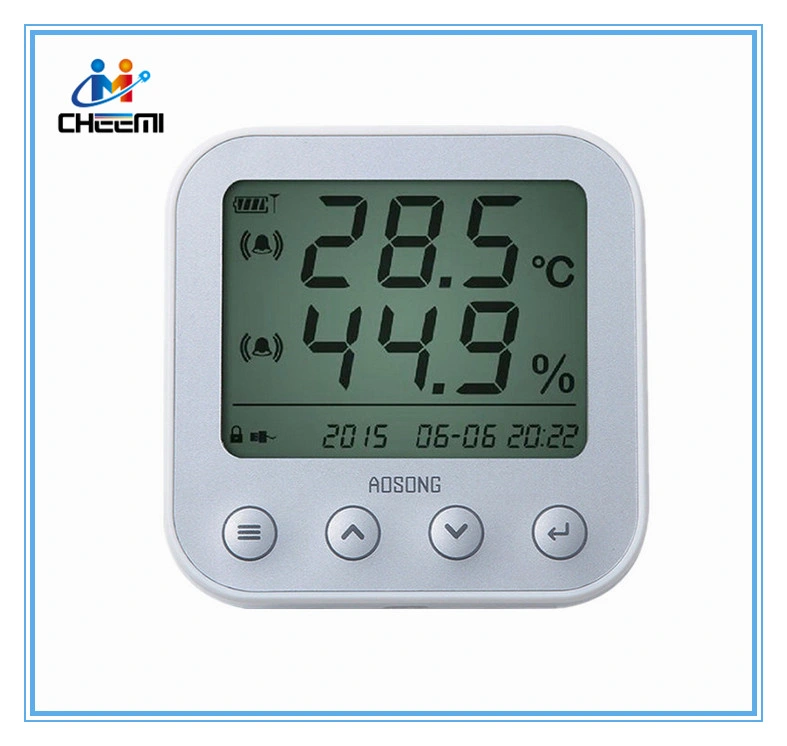 As105 Indoor Alarm Temperature Hygrometer Industrial Electronic Thermometer