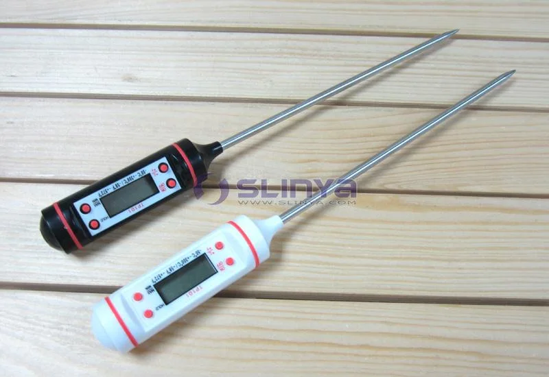 Instant Read 15/30/50cm Pin Probe Digital Food Cooking Thermometer