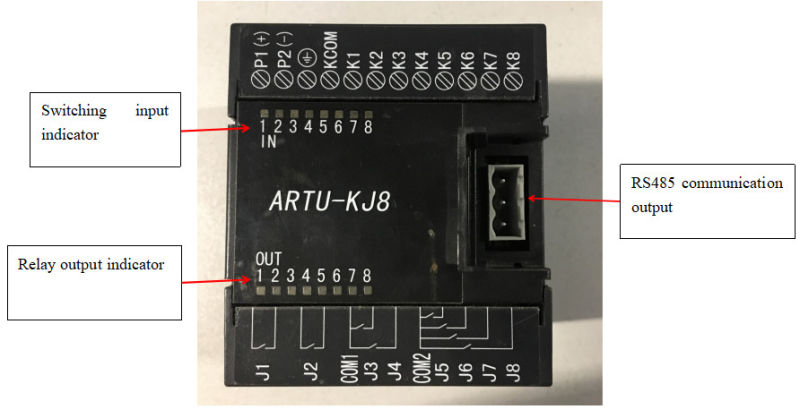 Acrel Artu-Kj8 Multi-Circuit Industrial Remote Terminal Unit 8 Analog Input 8 Analog Output