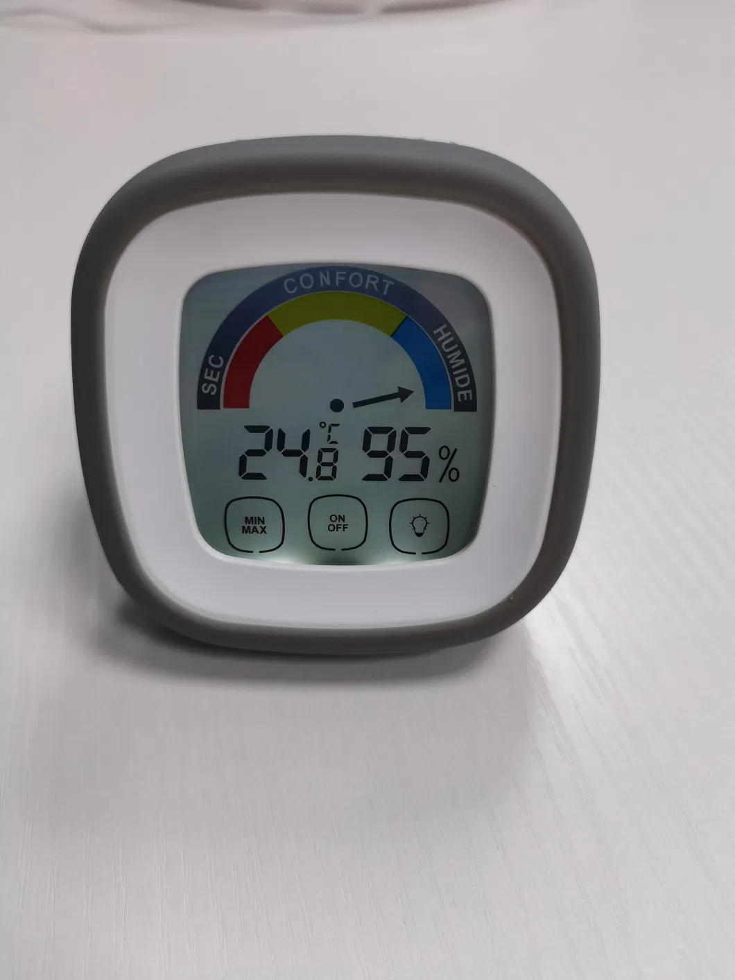 Digital Temperature and Humidity Meter with Back Light