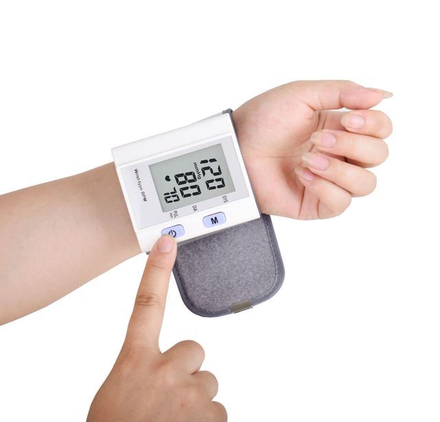 Electronic Sphygmomanometer Digital Wrist Watch Blood Pressure Monitor