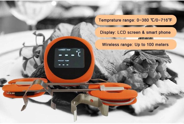 Instant Read Meat Food Thermometer Bluetooth Thermometer