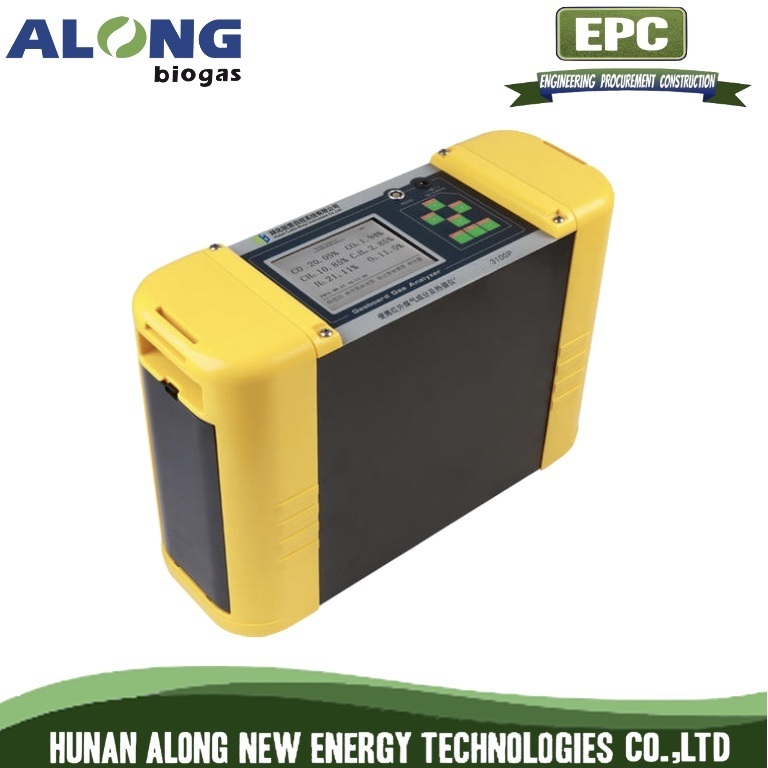 Portable Biogas H2s Analyzer Meter Monitor Detector
