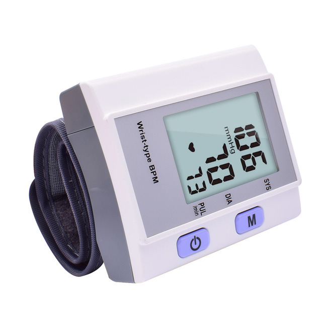 Electronic Sphygmomanometer Digital Wrist Watch Blood Pressure Monitor