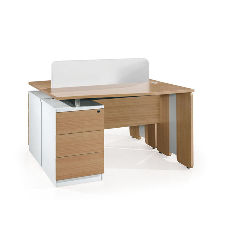 2 Person Staff Cubicle Desk for Office Workstation