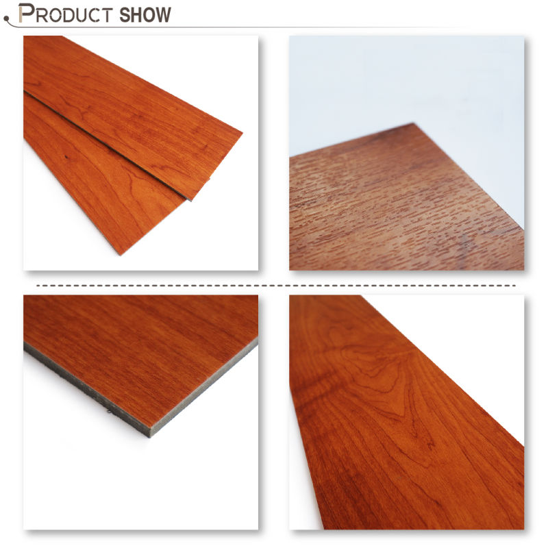 Eco-Friendly Interior Decoration Use PVC Vinyl Floor Tile (P-9017)
