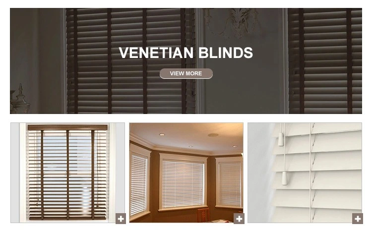 Decorative Indoor Wooden Blinds Window